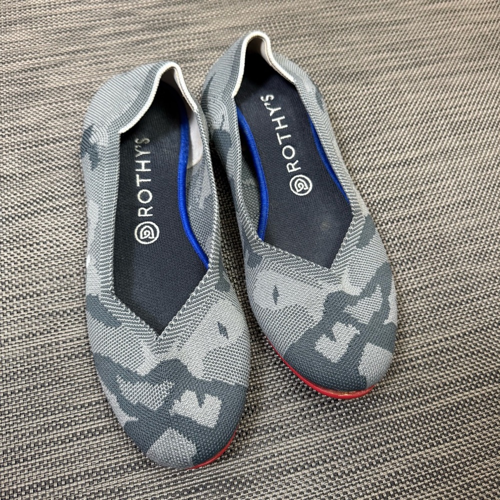 Rothy’s Flat‎ Grey Camo Print
